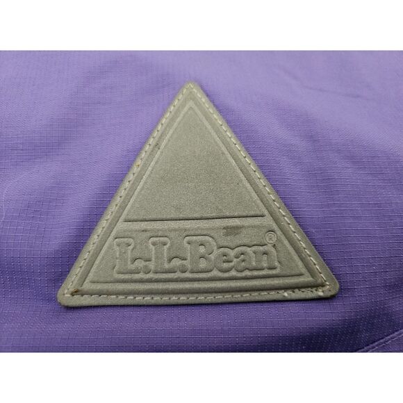 L.L. BEAN ~ L.L. KIDS ~ Purple Full Zip Nylon Hooded Jacket LG 14-16 - Picture 6 of 8